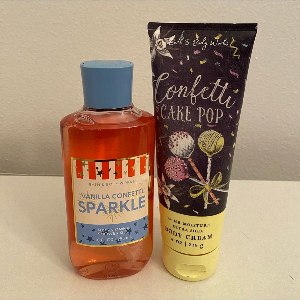Bath & body works confetti cake pop